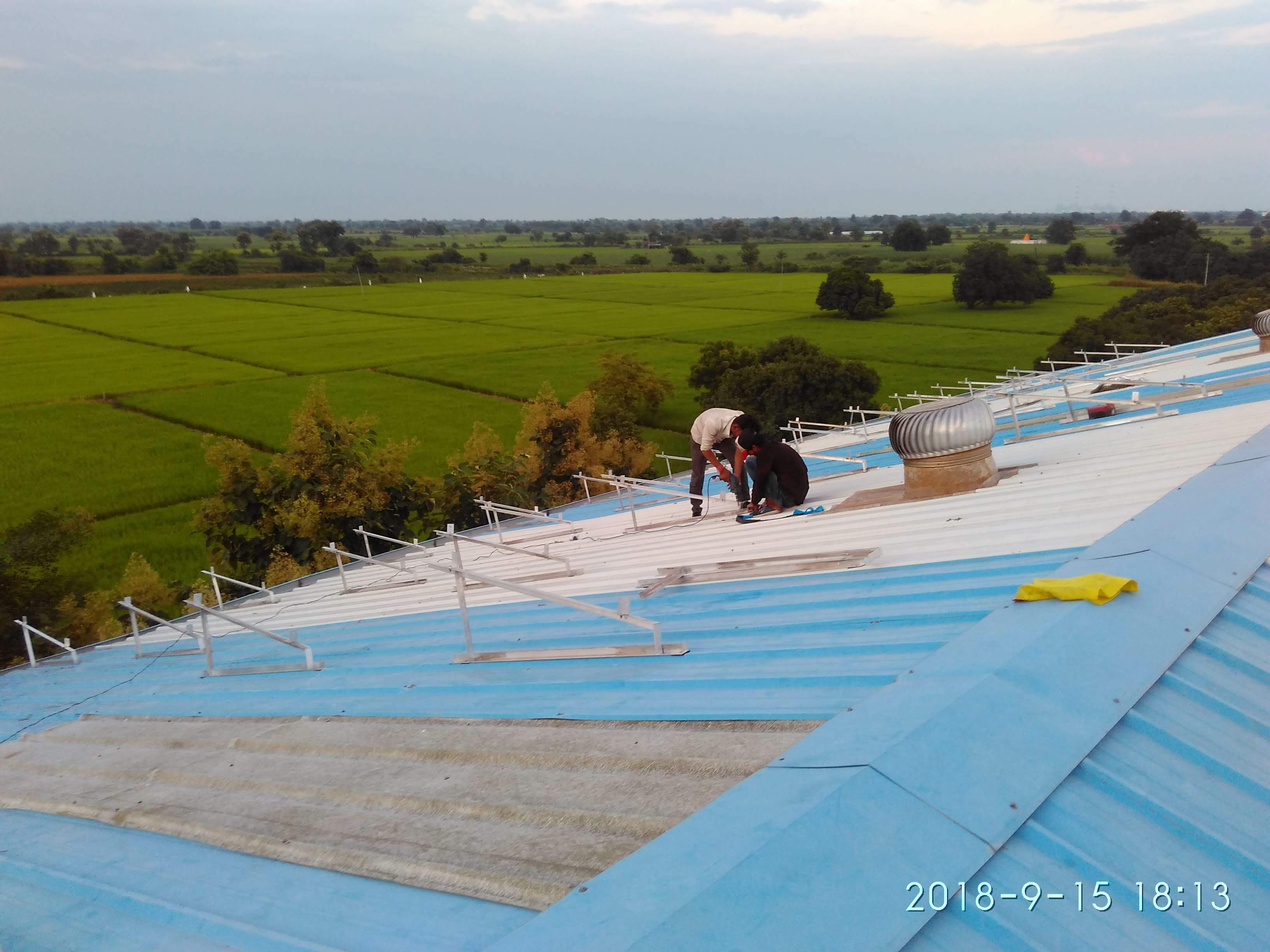 Factory Solar installation